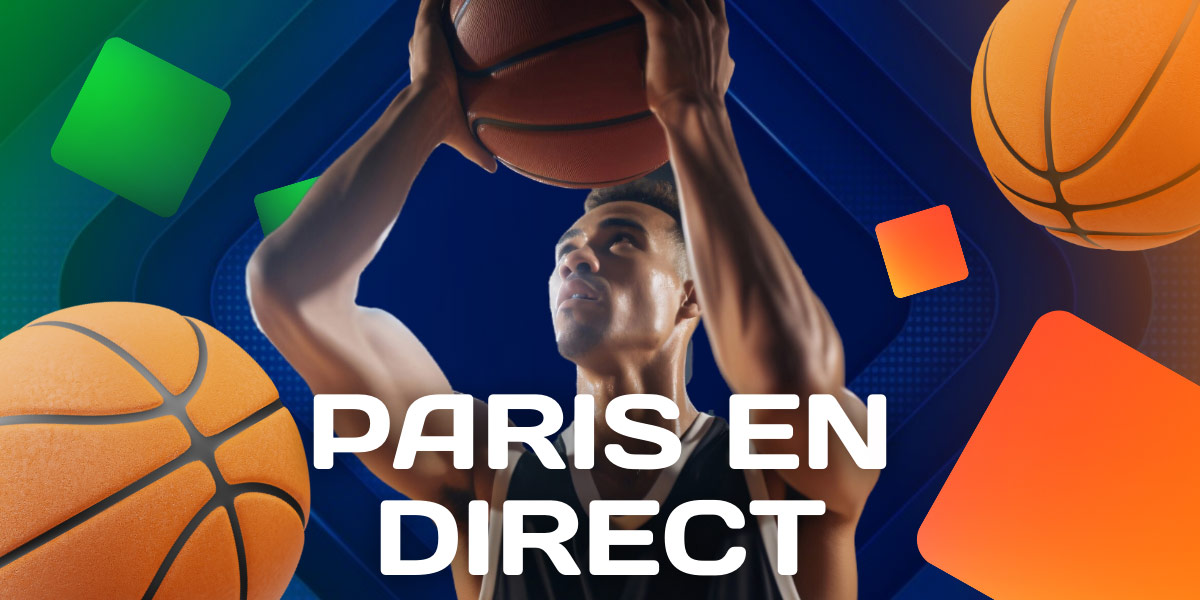 1win Paris en direct sur le Basketball