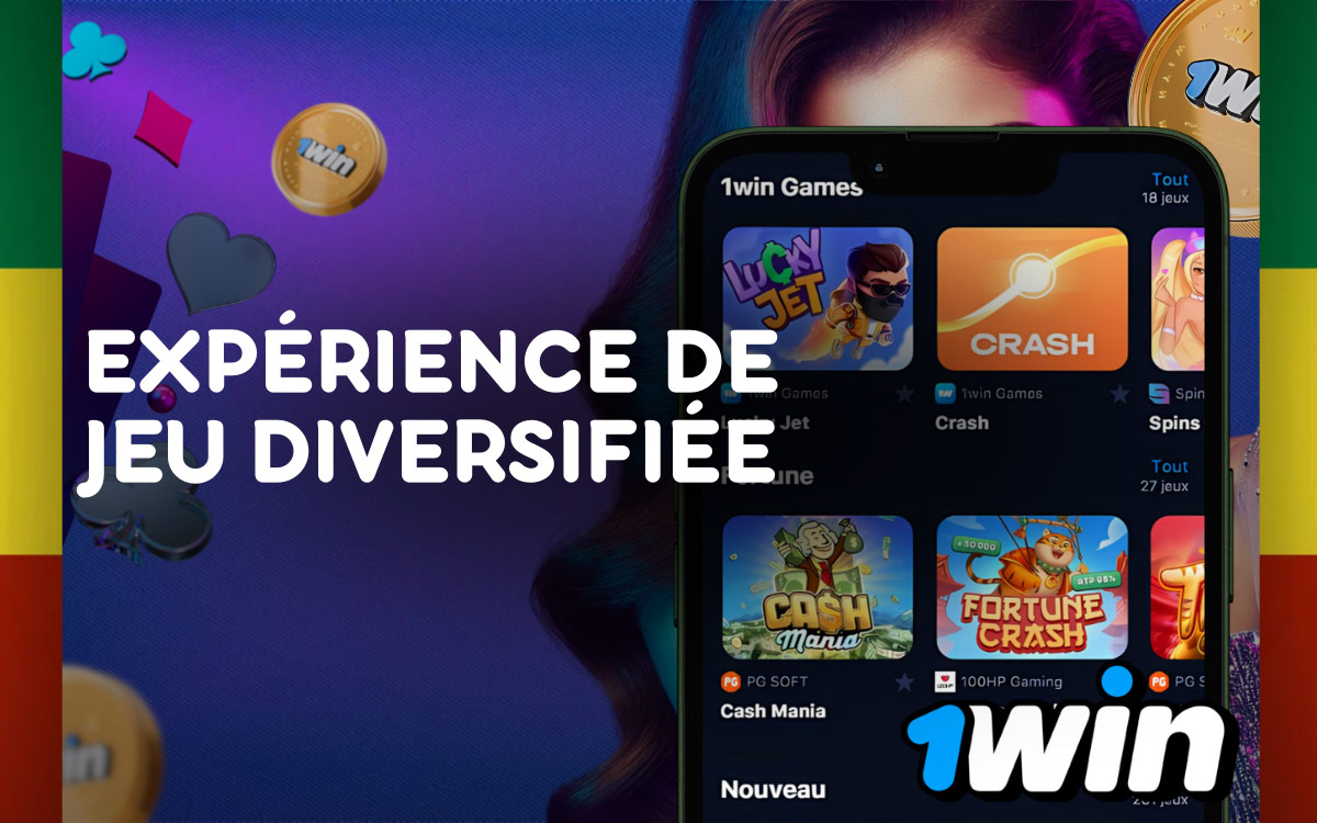 Une expérience de jeu diversifiée